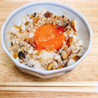 丸大豆醤油せんべい卵かけご飯⭐️ヤマキ賞受賞